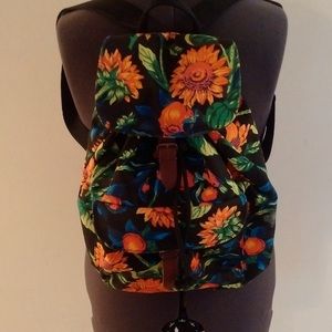 GAP floral sunflower backpack
